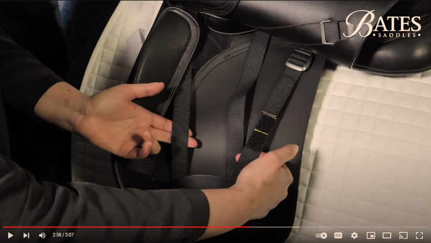 Why dressage riders love the Bates Saddles girthing system